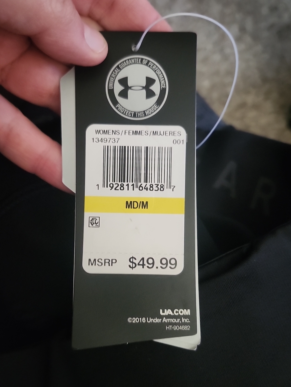 Under Armour NWT Women's Performance Leggings - Picture 4 of 9